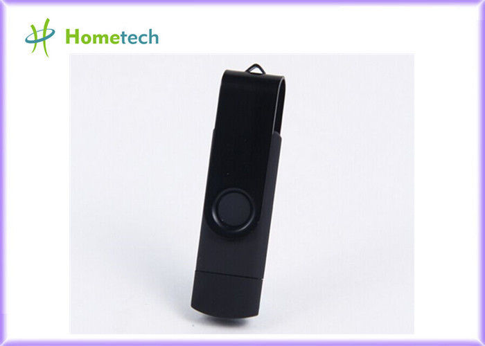Disco negro anaranjado verde de la impulsión 8GB U del pulgar de memoria USB OTG del teléfono móvil